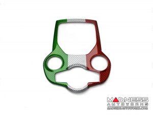 Alfa Romeo Giulia Central Console Trim - Carbon Fiber - Center Tunnel Trim - Pre' 20 - Italian Theme - RHD